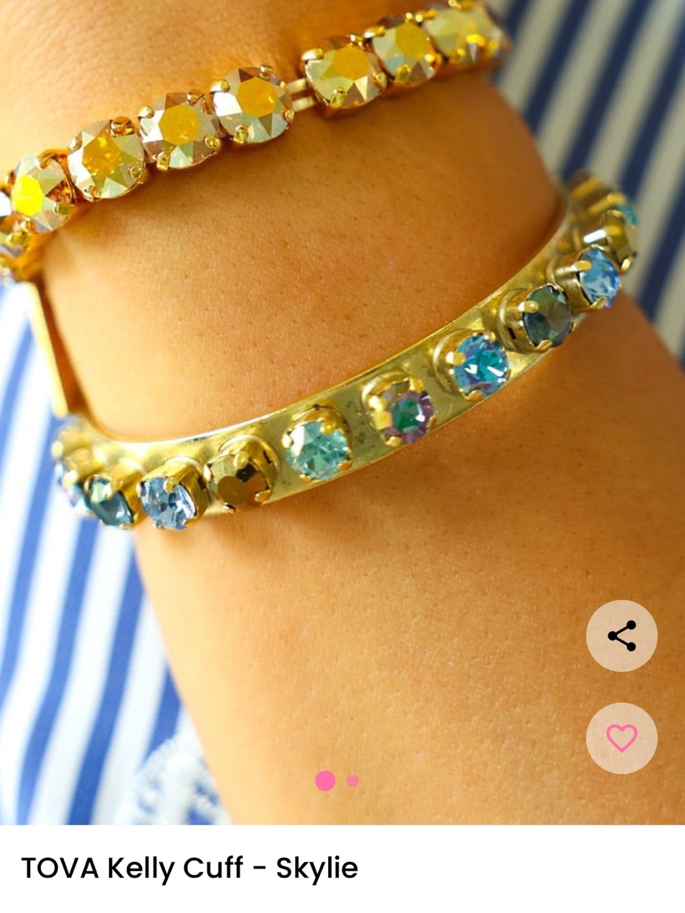 Tova cuff Bracelet - Picture 5 of 6